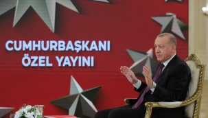 Cumhurbaşkanı Erdoğan, TRT özel yayınına katıldı