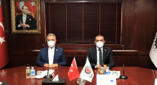 İran Büyükelçisi Gaziantep Ticaret Odasını (GTO) ziyaret etti