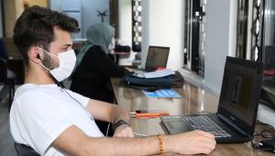 Karaköprü'de öğrenciler sınavlara okuma evlerinde hazırlanıyor