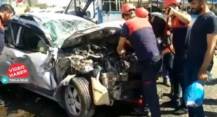 Şanlıurfa Bozova'da feci kazada 1 kişi yaralandı