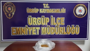 Ürgüp’de 51,5 gr Sentetik Kannabinoid Bonzai Yakalandı