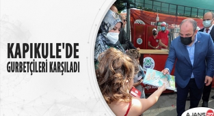 Bakan Varank Kapıkule'de gurbetçileri karşıladı