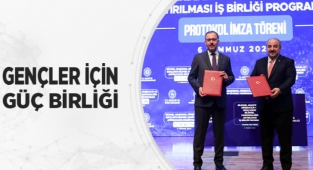 Bakanlıklar arasında gençler için güç birliği anlaşması imzalandı