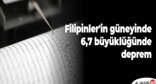 Filipinler'in güneyinde 6,7 büyüklüğünde deprem