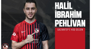 Gaziantep FK Halil İbrahim Pehlivan'ı transfer etti