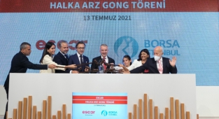 Halka arzını başarı ile tamamlayan Escar, Borsa İstanbul'da 
