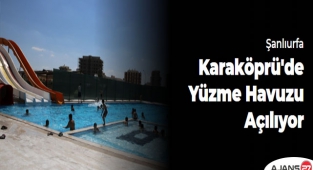 Karaköprü'de yüzme havuzu açılıyor