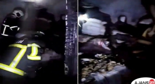 Şanlıurfa'da çıkan yangın sonucu ev kül oldu