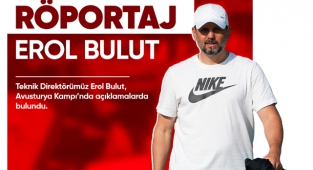 Teknik Direktör Erol Bulut, Avusturya Kampı'nda açıklamalarda bulundu