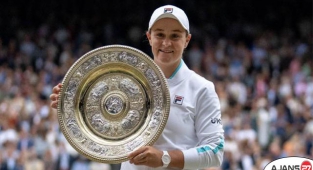 Wimbledon'da şampiyon Ashleigh Barty