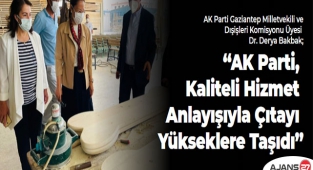 Bakbak: “AK Parti, kaliteli hizmet anlayışıyla çıtayı yükseklere taşıdı”
