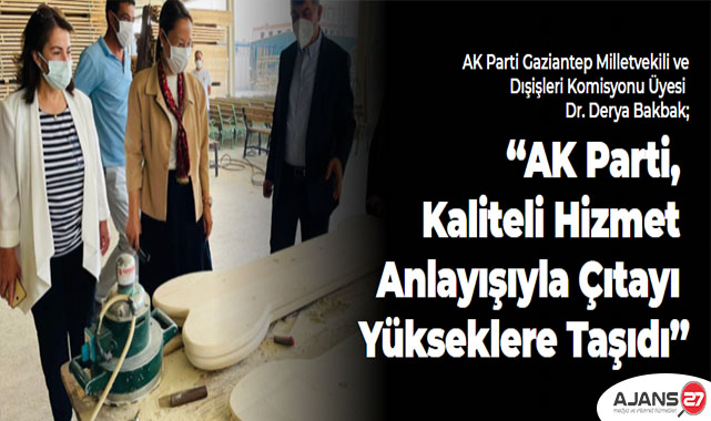 Bakbak: “AK Parti, kaliteli hizmet anlayışıyla çıtayı yükseklere taşıdı”