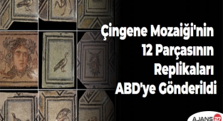 Çingene Mozaiği'nin 12 Parçasının Replikaları ABD'ye Gönderildi