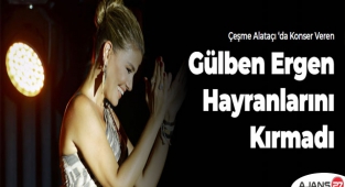 Gülben Ergen hayranlarını kırmadı