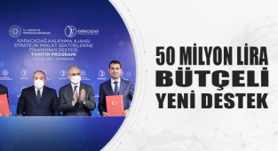50 Milyon Lira Bütçeli Yeni Destek