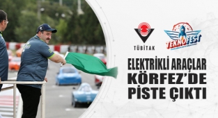 ELEKTRİKLİ ARAÇLAR KÖRFEZ'DE PİSTE ÇIKTI