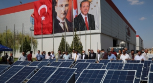 Gaziantep Büyükşehir Desteği ile Meralar Güneş Enerjisiyle Aydınlatılacak