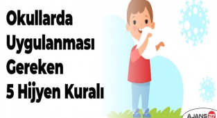 Okullarda Uygulanması Gereken 5 Hijyen Kuralı