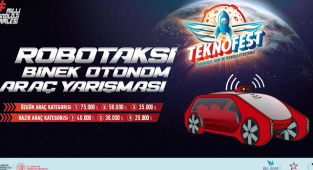 Robotaksi Binek Otonom Araç Yarışması Başladı