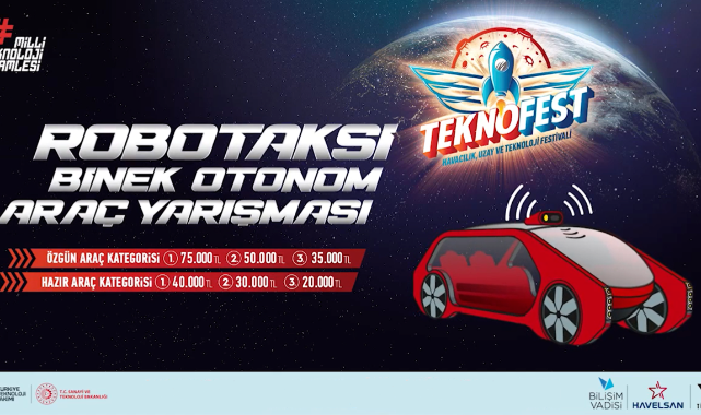 Robotaksi Binek Otonom Araç Yarışması Başladı