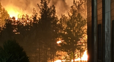 Gaziantep Burç Ormanında Yangın Çıktı