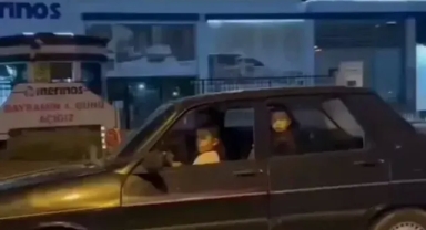 Gaziantep'te Araç Kullanan Küçük Çocukla İlgili İşlem Yapıldı