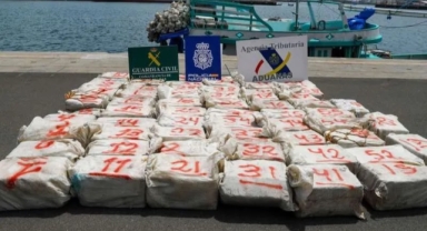 İspanya Polisi Türkiye’den Gelen Gemide 4 Ton Kokain Ele Geçirdi