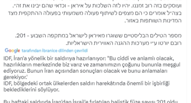 İsrail Ordu Radyosu muhabiri: İsrail Ordusu İran’a Saldırmaya Hazırlanıyor