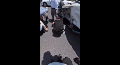 Adana-Niğde otoyolundaki kazada vatandaşların müdahalesi dikkat çekti